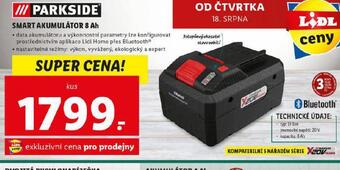 Lidl Smart akumulátor nabídka