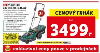 Lidl Aku sekačka na trávu nabídka