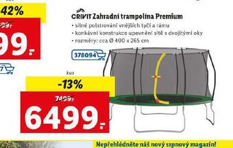 Zahradní trampolína