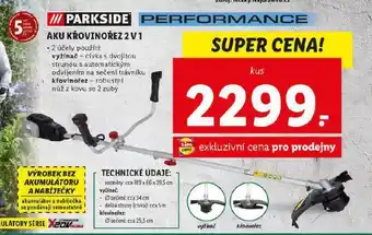 Lidl Aku křovinořez nabídka