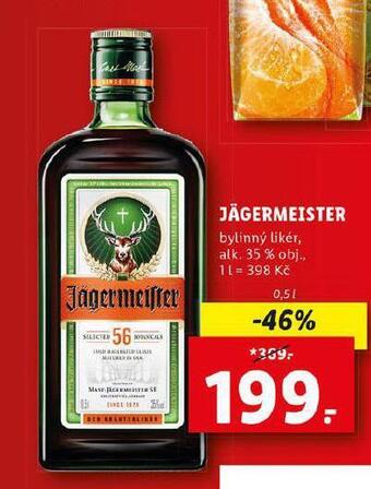 Lidl Jagermeister nabídka
