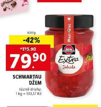 Lidl Schwartau džem nabídka