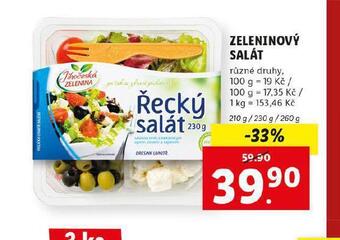 Lidl Zeleninový salát nabídka