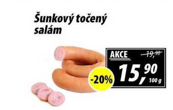 Šunkový točený salám 100 g