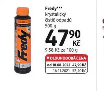 dm drogerie Fredy krystalický čistič odpadů nabídka