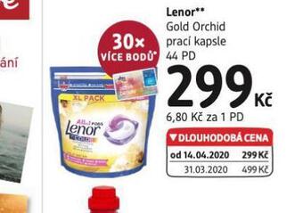 dm drogerie Lenor prací kapsle nabídka