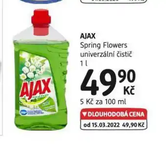 dm drogerie Ajax univerzální čistič nabídka