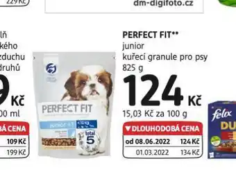 Perfect fit junior kuřecí granule pro psy