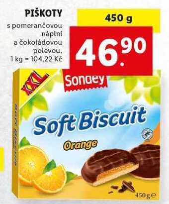 Lidl Piškoty, 450 g nabídka