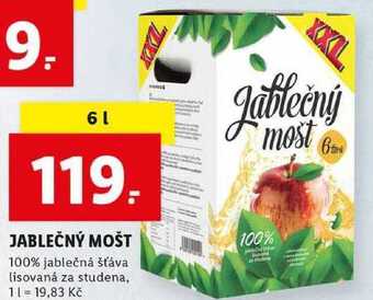 Jablečný mošt, 6 l