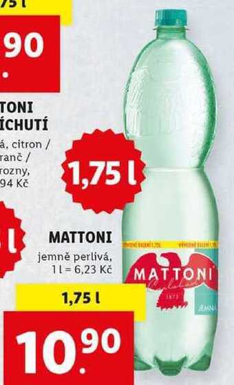 Lidl Mattoni, 1,75 l nabídka