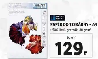 Lidl Papír do tiskárny - a4, 500 listů nabídka