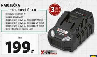Lidl Nabíječka nabídka