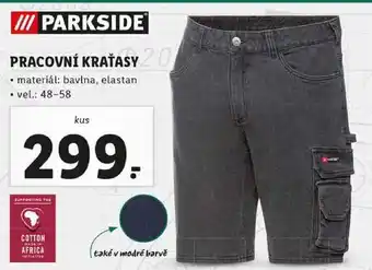 Lidl Pracovní kraťasy nabídka