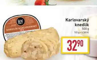 Billa Karlovarský knedlík 500 g nabídka