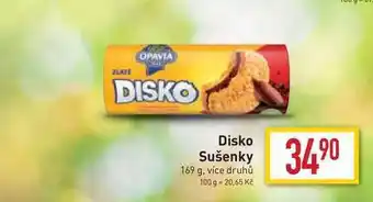 Billa Disko sušenky 169 g nabídka