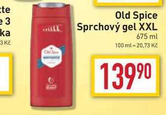 Billa Old spice sprchový gel xxl 675 ml nabídka