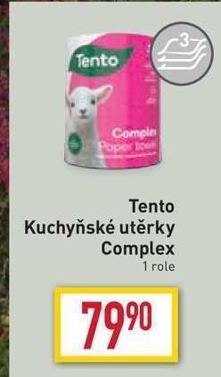 Billa Tento kuchyňské utěrky complex 1 role nabídka
