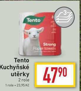 Billa Tento kuchyňské utěrky 2 role nabídka