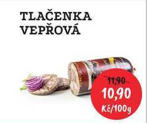 RABBIT řeznictví Tlačenka vepřová, 100 g nabídka
