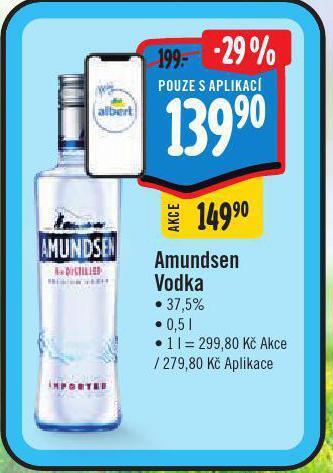Jip Amundsen vodka nabídka