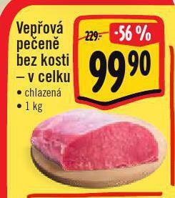 Jip Vepřová pečeně bez kosti nabídka