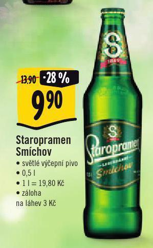Jip Pivo staropramen nabídka