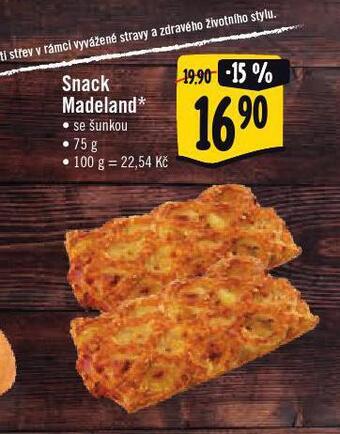 Jip Snack madeland nabídka