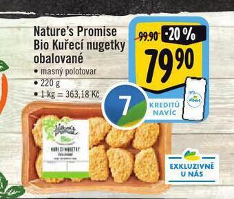 Jip Bio kuřecí nugetky nabídka
