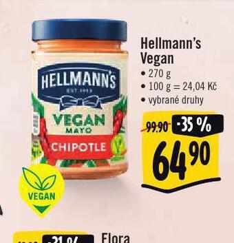 Jip Hellmann's vegan nabídka