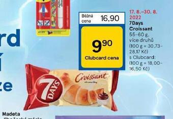 Tesco 7days croissant nabídka
