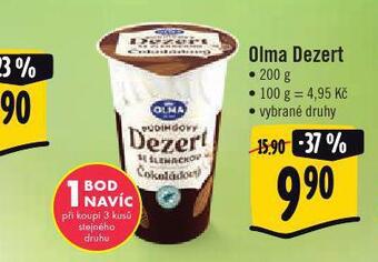 Jip Olma dezert nabídka