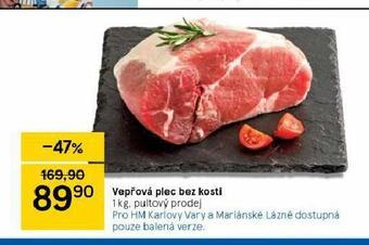 Tesco Vepřová plec bez kosti nabídka