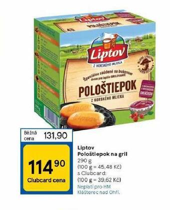 Tesco Liptov pološtiepok na gril nabídka