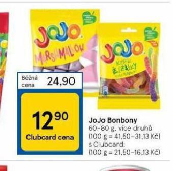 Tesco Jojo bonbony nabídka