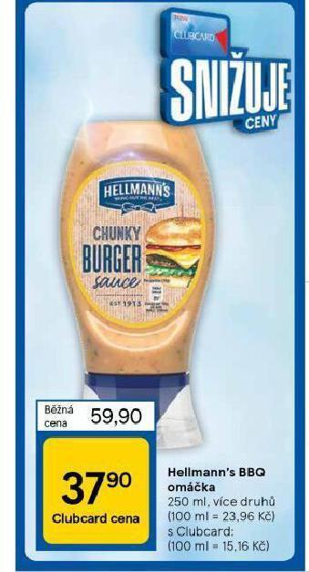 Tesco Hellmann's omáčka nabídka