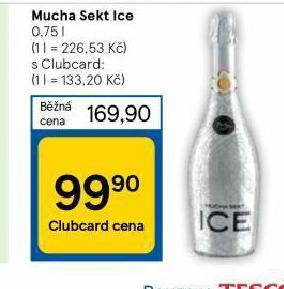 Tesco Mucha sekt ice nabídka