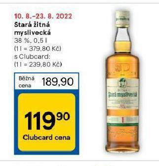 Tesco Stará žitná myslivecká nabídka