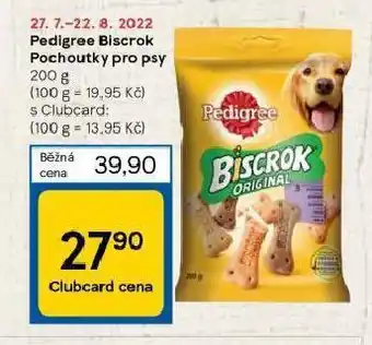 Tesco Pedigree biscrock pochoutky pro psy nabídka