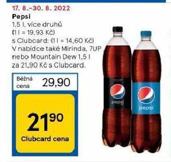 Tesco Pepsi nabídka