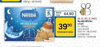 Tesco Nestlé mlíčko s kaší nabídka