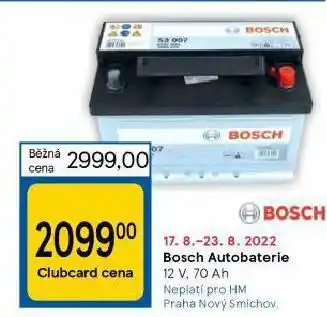 Tesco Bosch autobaterie nabídka