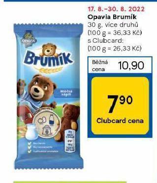 Tesco Opavia brumík nabídka
