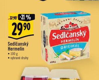 Albert Sedlčanský hermelín nabídka