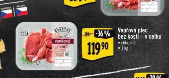 Albert Vepřová plec bez kosti nabídka