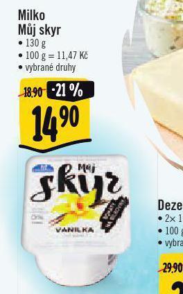 Albert Milko můj skyr nabídka