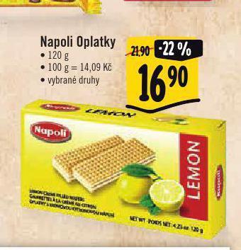 Albert Napoli oplatky nabídka