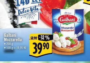 Albert Galbani mozzarella nabídka