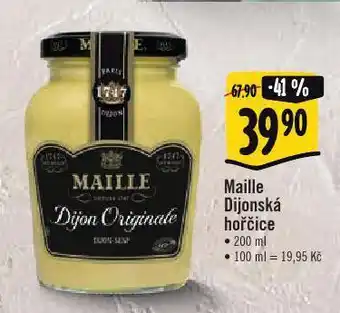 Albert Maille dijonská hořčice nabídka