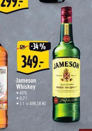 Albert Jameson whiskey nabídka